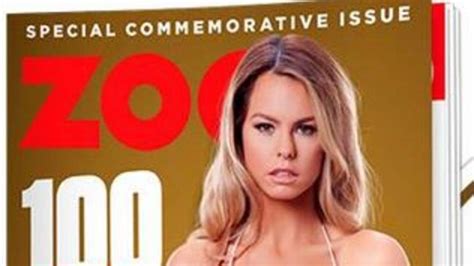 chanel spence zoo mag|Zoo Weekly Adult Mens Magazine. Chanel Spencer Edition..